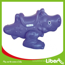 Interessante Plastik Tier Schaukel Pferd Spielzeug für Kinder LE-YM010